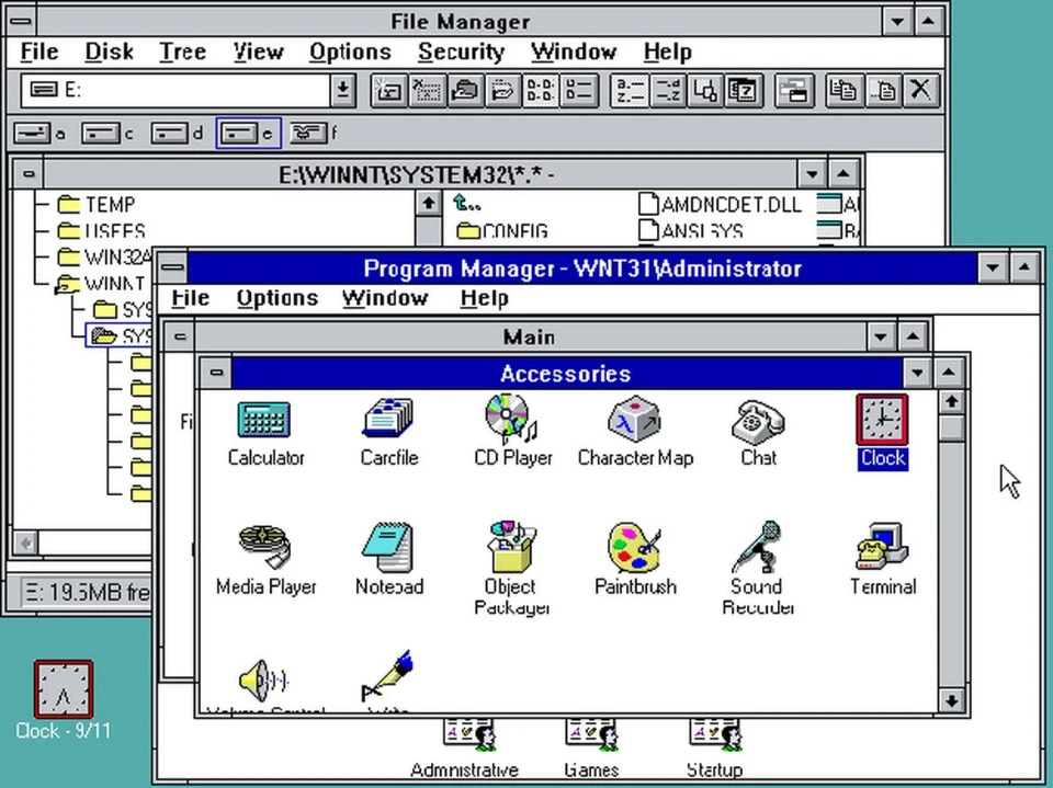 ОС Microsoft Windows NT