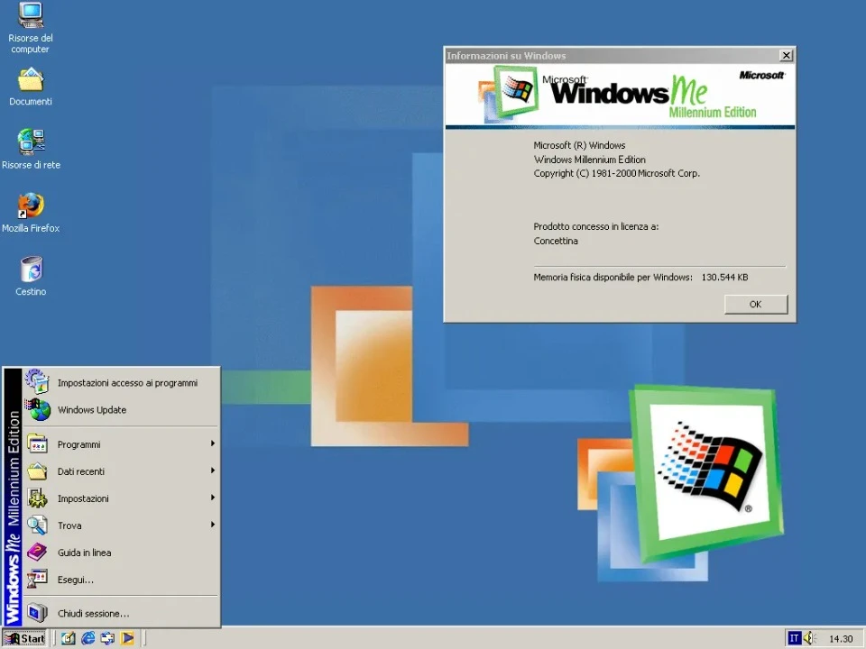 ОС Microsoft Windows ME