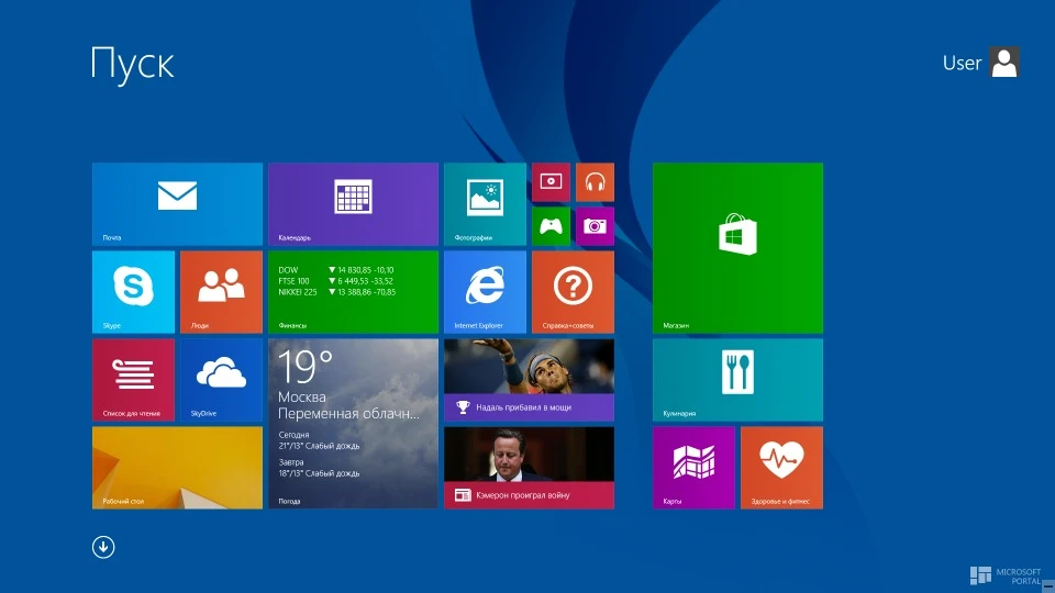 ОС Microsoft Windows 8