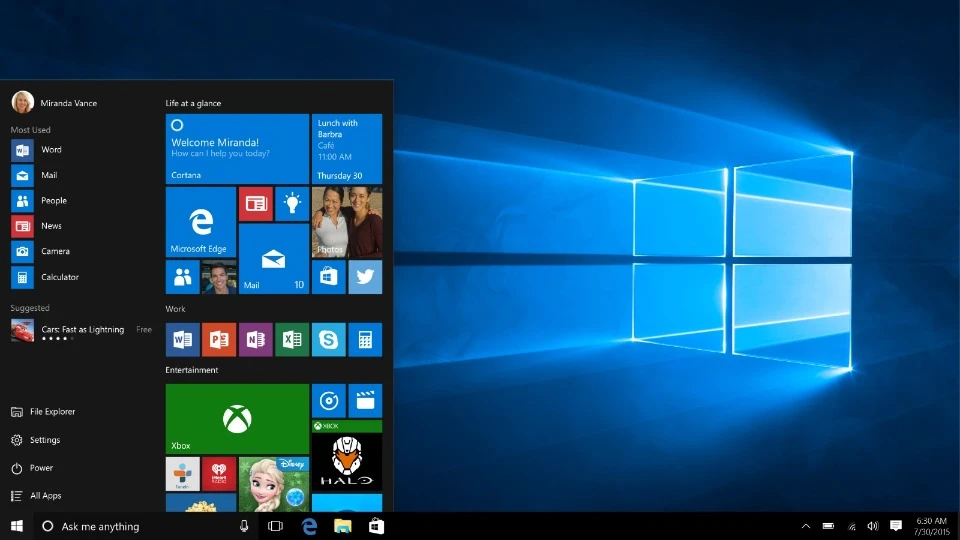 ОС Microsoft Windows 10