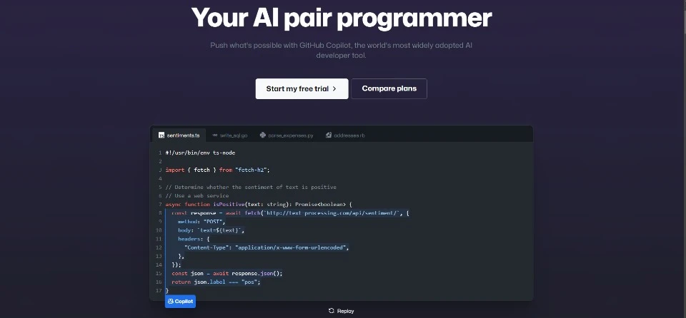 Copilot - нейромережа для програмування