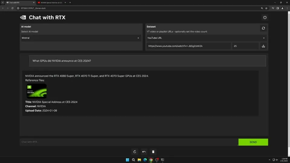 chat with rtx