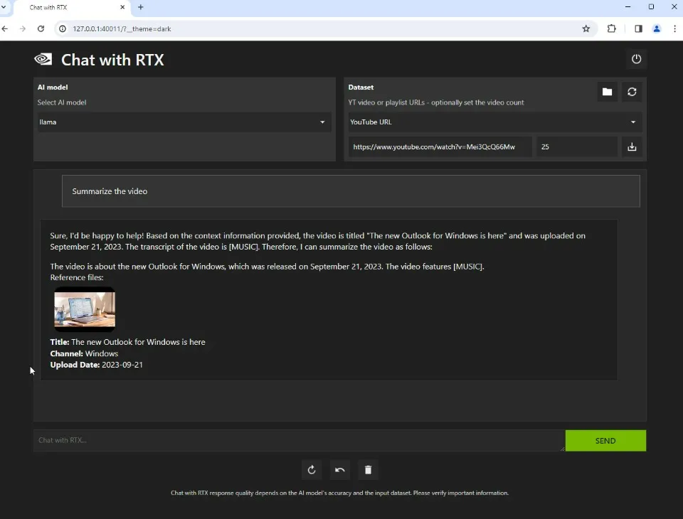 chat with rtx