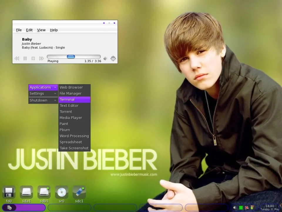 Biebian, https://biebian.sourceforge.net/