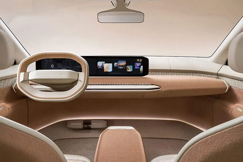концепт салону KIA EV4
