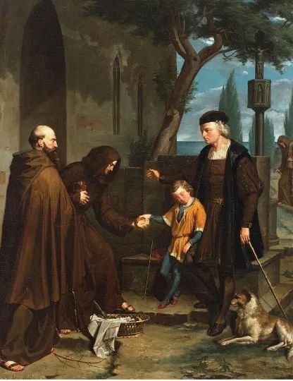 Христофор Колумб з сином