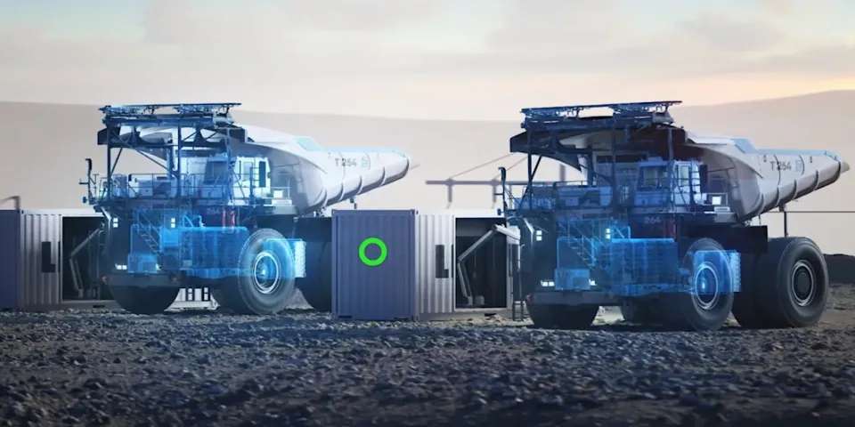 електричні вантажівки Fortescue