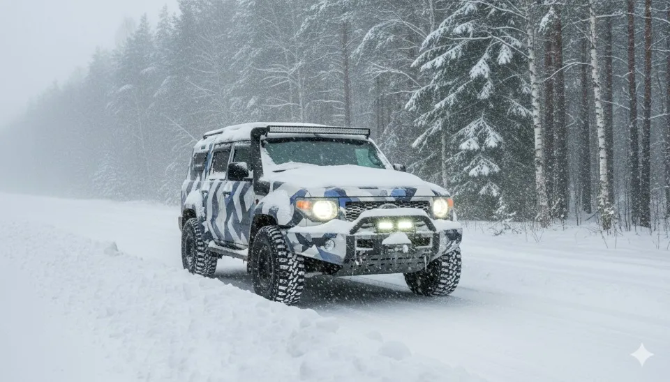 автомобіль взимку