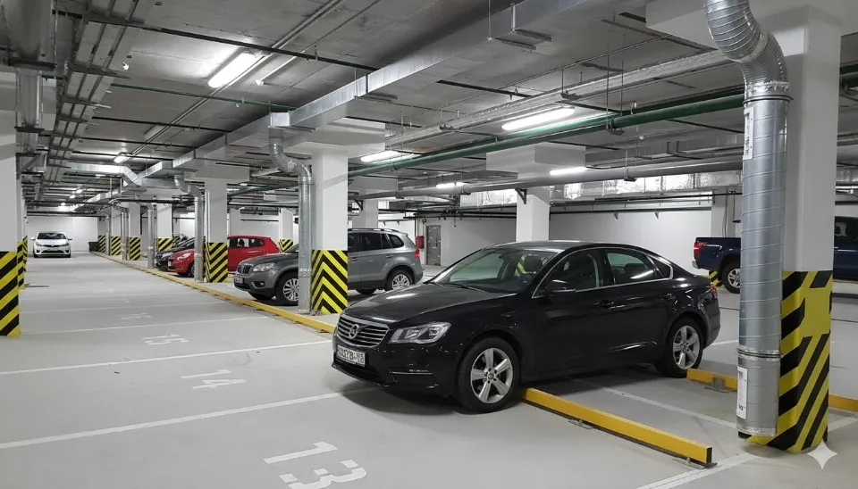 подземный паркинг