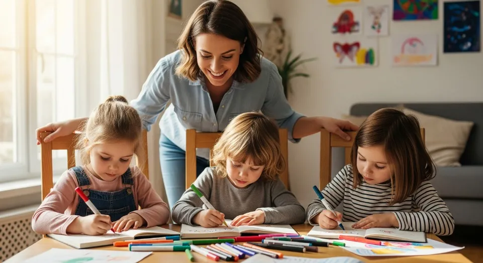 діти малюють