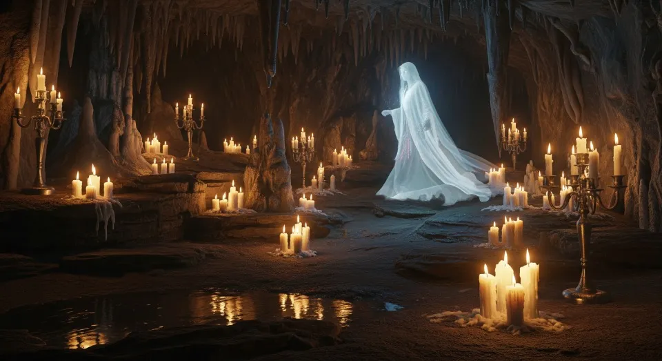 привид в печері