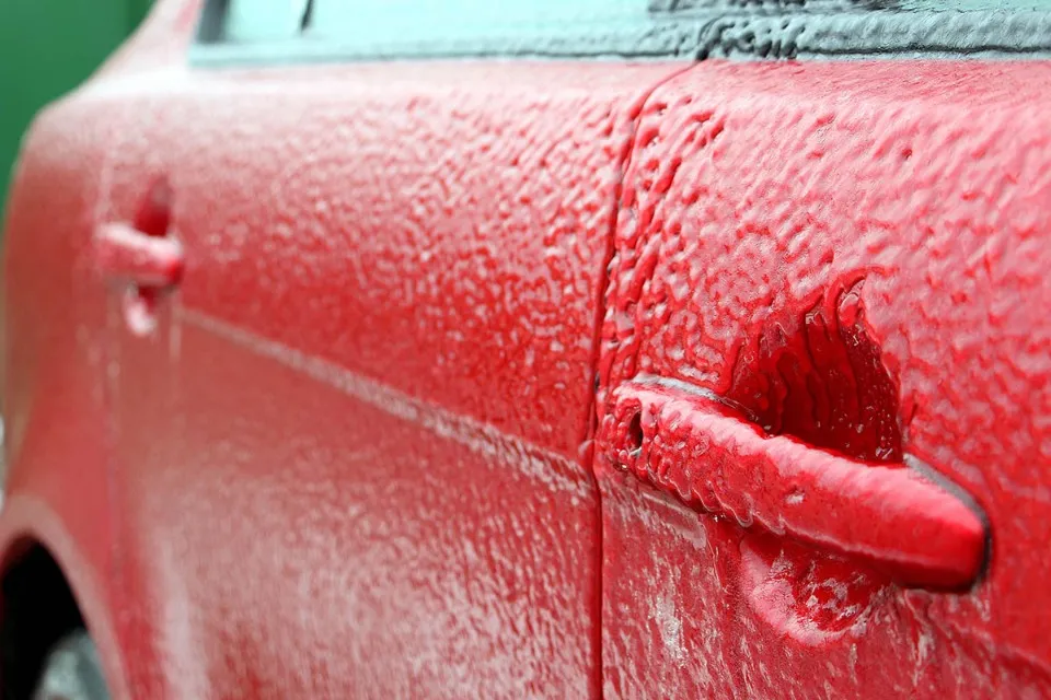 зимова мийка авто